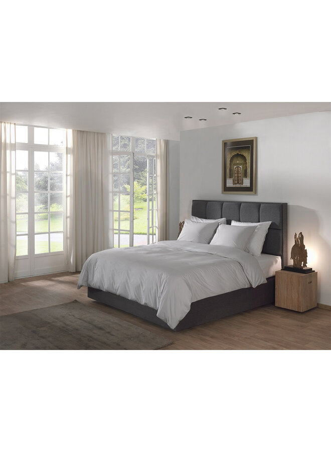 Yellow Dekbedovertrek Suite Mumbai Vaporous Grijs - Percale Katoen