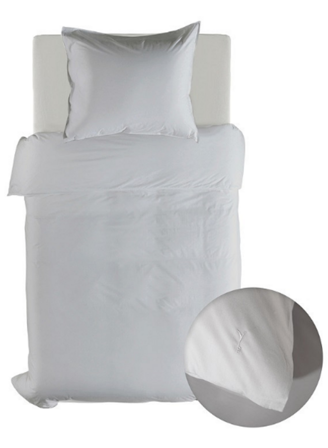 Yellow Dekbedovertrek Suite Mumbai Vaporous Grijs - Percale Katoen