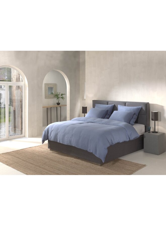 Yellow Dekbedovertrek Bamboe Ocean Blauw - Bamboe