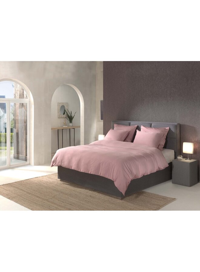 Yellow Dekbedovertrek Bamboe Shady Roze - Bamboe