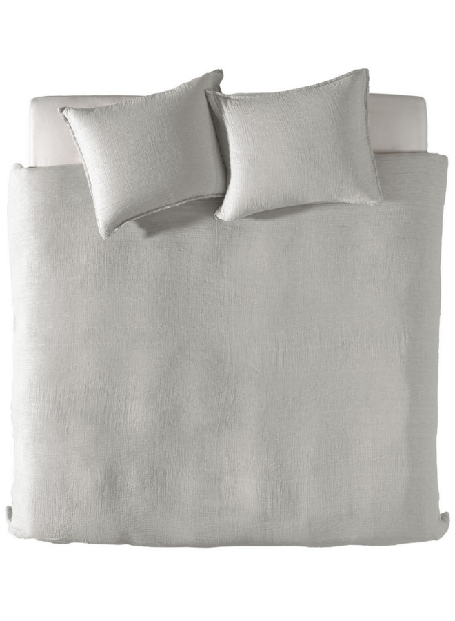 Dekbedovertrek Garza Vaporous Grijs - Gauze Katoen