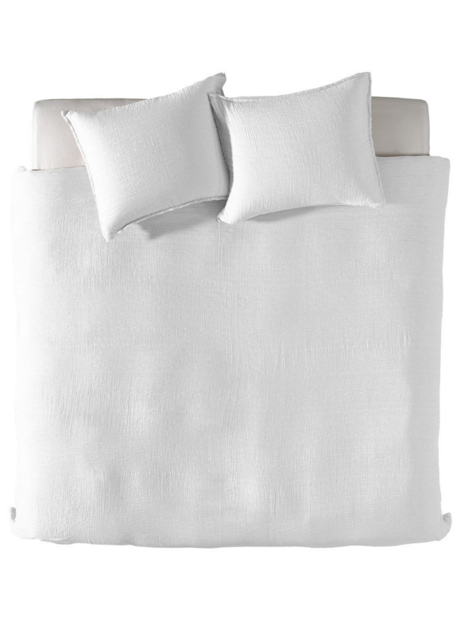 Dekbedovertrek Garza Bright Wit - Gauze Katoen