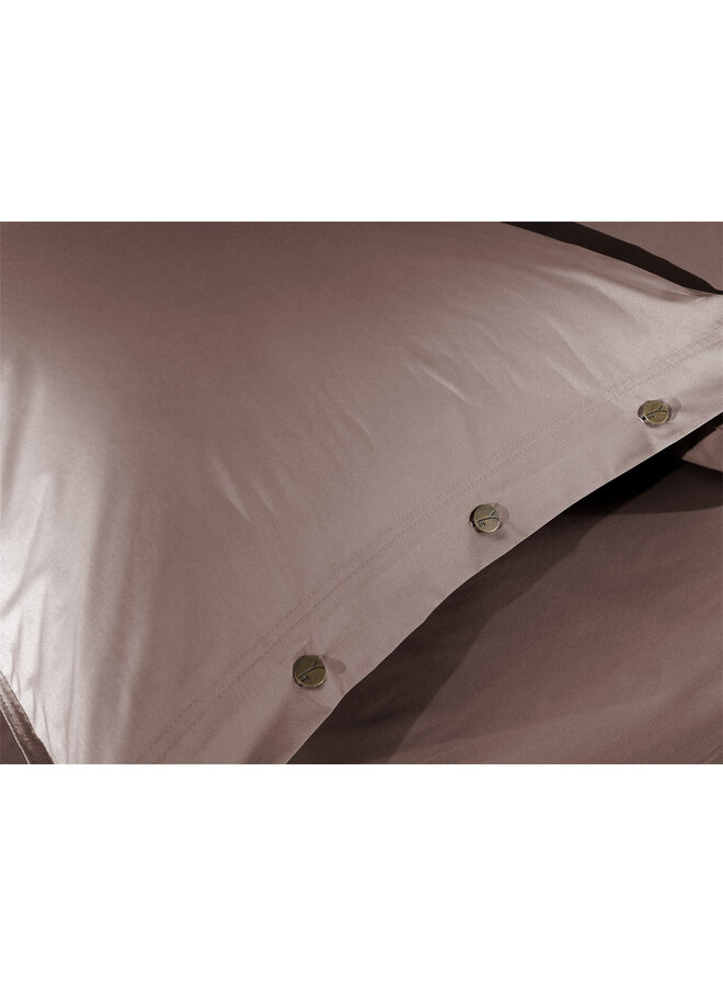 Yellow Dekbedovertrek Uni Canyon Roze - Percale Katoen