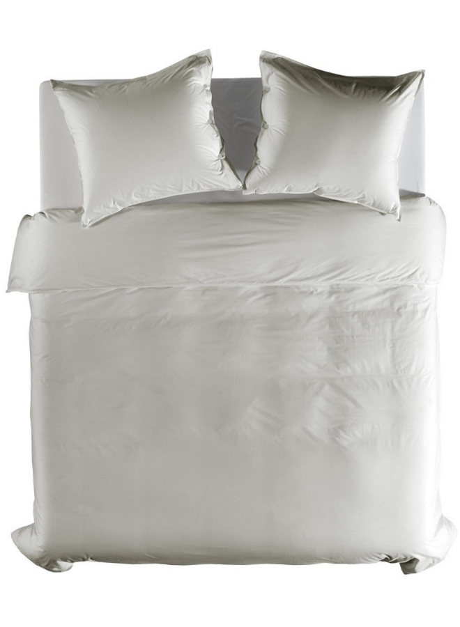Dekbedovertrek Uni Tender Lichtgrijs - Percale Katoen PL1