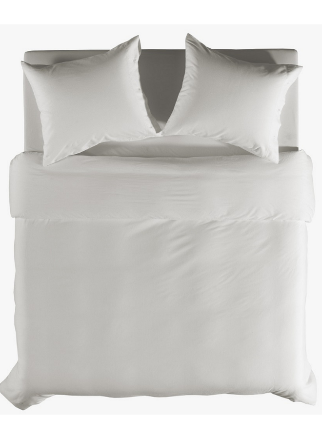 Yellow Dekbedovertrek Cialda Bone Wit - Katoen