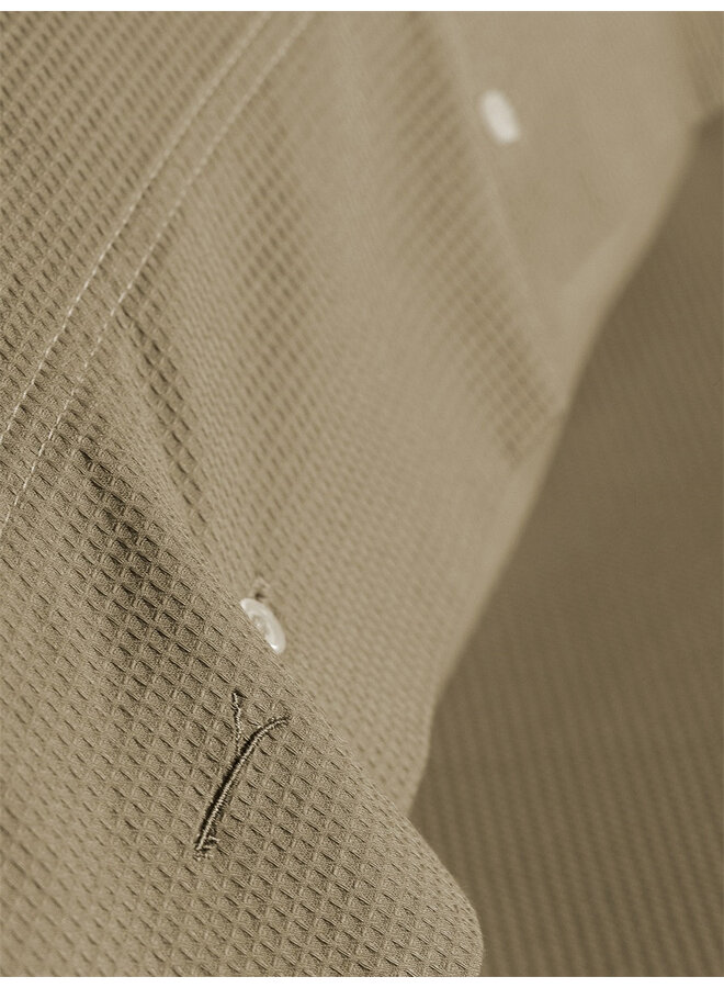 Yellow Dekbedovertrek Cialda Pale Kaki - Katoen