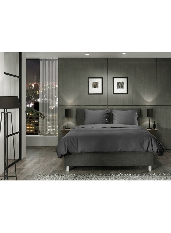 Yellow Dekbedovertrek Cialda Pewter Grijs - Katoen