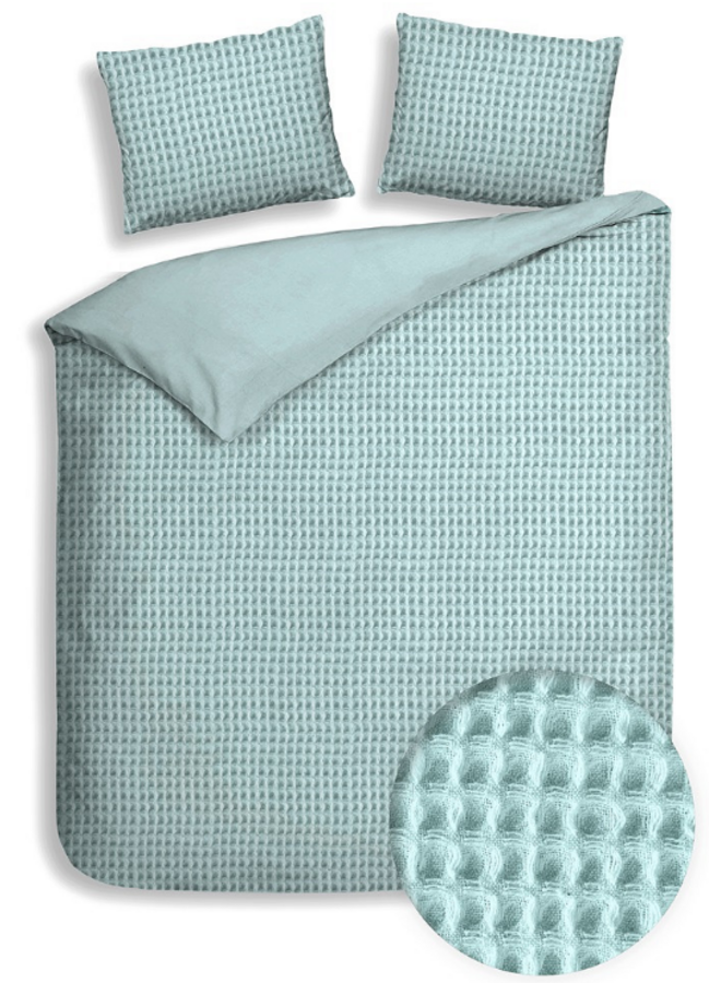 Dekbedovertrek Vafala Sky Blauw - Katoen