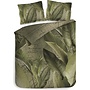 Heckett & Lane Dekbedovertrek Bruna Groen - Twill Katoen