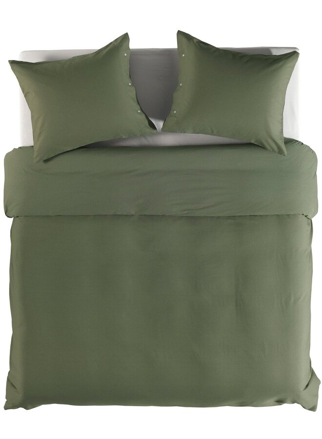 Dekbedovertrek Cialda Army Groen - Katoen PL2