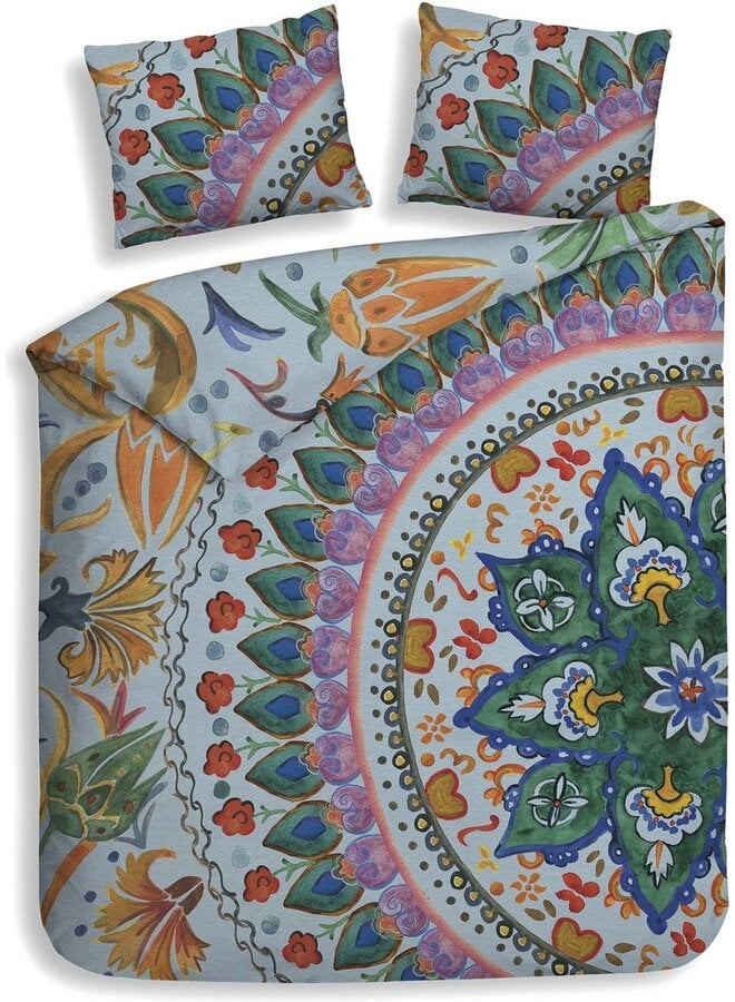 Dekbedovertrek Hailey Multi - Bamboe Percale