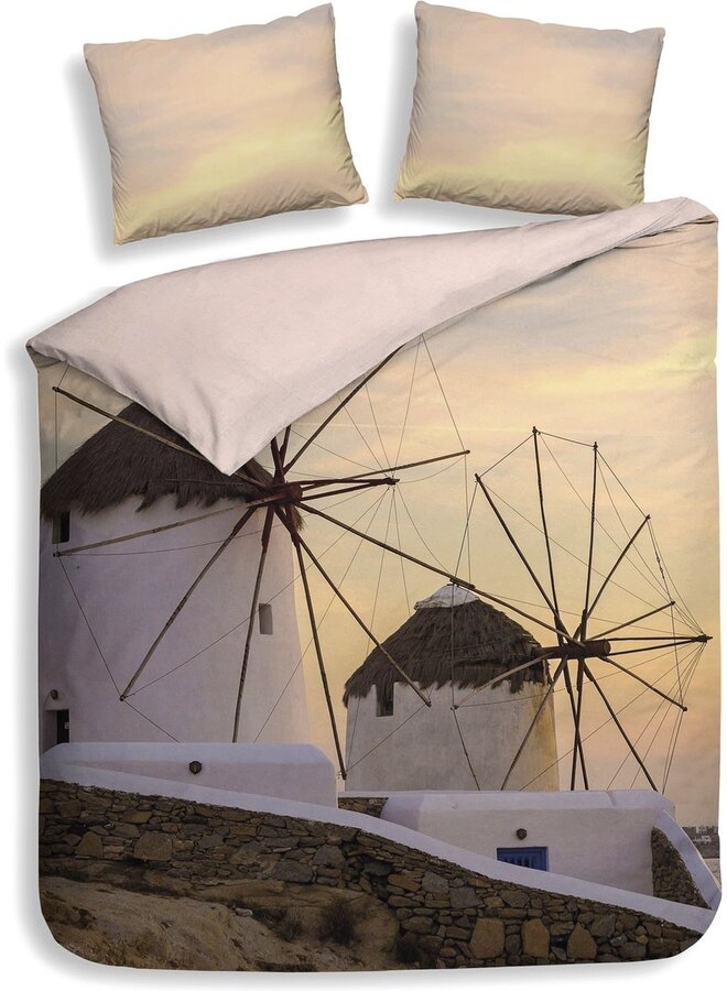 Dekbedovertrek Parker Grijs - Bamboe Percale PL2