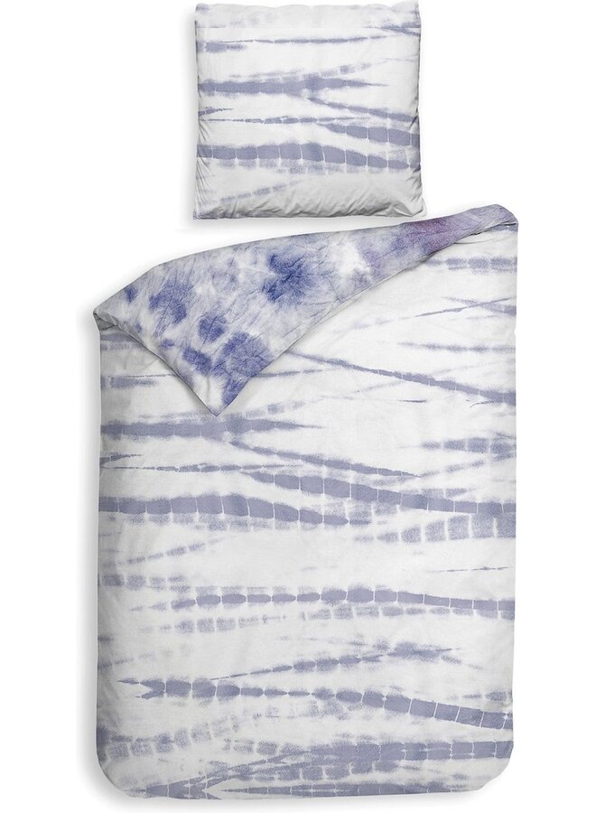 Heckett & Lane Dekbedovertrek Layla Grijs - Gauze Katoen