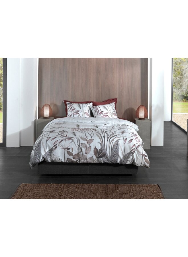 Heckett & Lane Dekbedovertrek Elvira Naturel - Katoensatijn