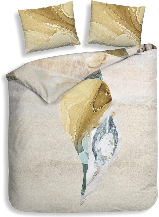 Heckett & Lane Dekbedovertrek Athena Grijs - Bamboe Percale