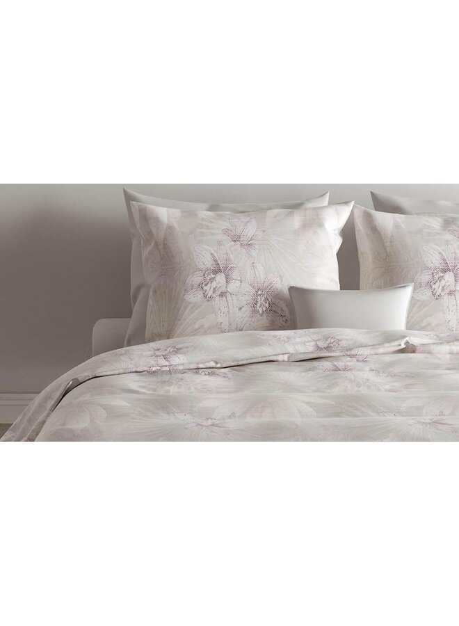 ZO! Home Dekbedovertrek Marlon Grijs -  Katoensatijn