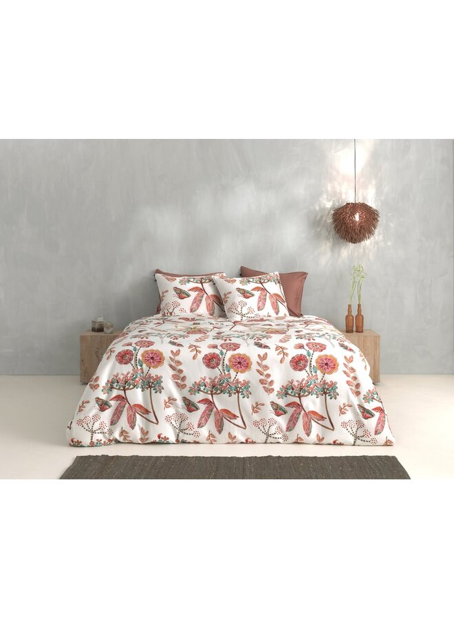 ZO! Home Dekbedovertrek Shenell Multi -  Katoensatijn