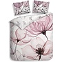 Heckett & Lane Dekbedovertrek Esta Roze - Bamboe Katoensatijn