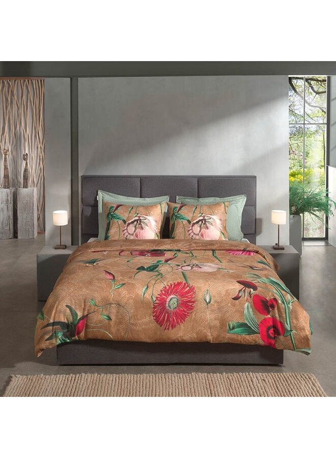 Heckett & Lane Dekbedovertrek Luisa Goud - Bamboe Katoensatijn