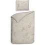 Heckett & Lane Dekbedovertrek Yara Beige - Twill Katoen