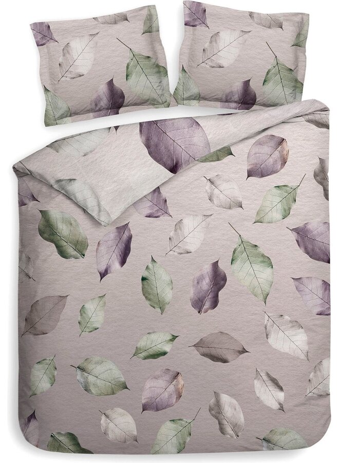 Heckett & Lane Dekbedovertrek Eray Grijs - Twill Katoen