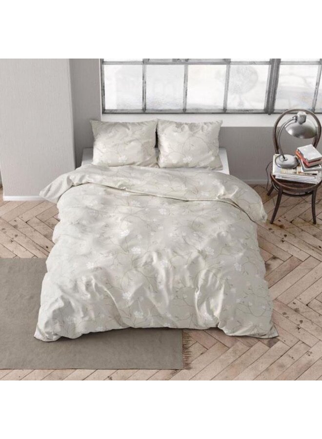 Dreamhouse Dekbedovertrek Caitlyn Zand - Flanel