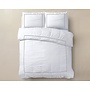 Primaviera Deluxe Dekbedovertrek Brata Wit/Grijs - Percale Katoen