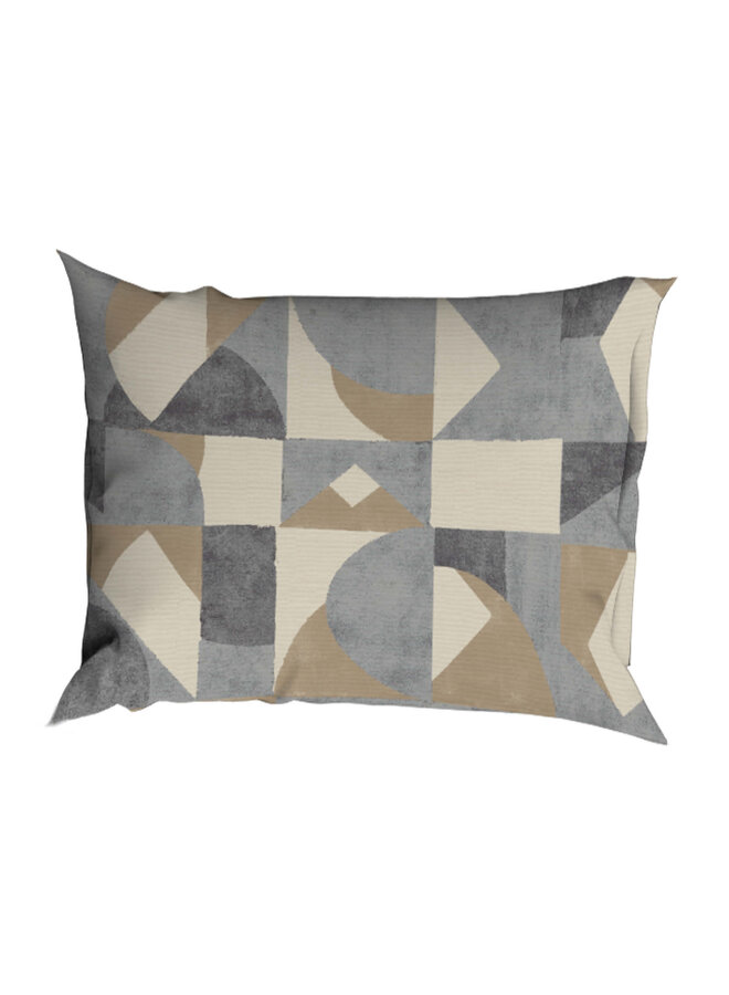 Romanette Dekbedovertrek Pictet Grijs - Katoen