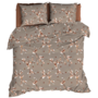Romanette Dekbedovertrek Geisha Taupe - Katoen