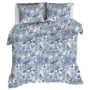 Romanette Dekbedovertrek Victorine Blauw - Katoen