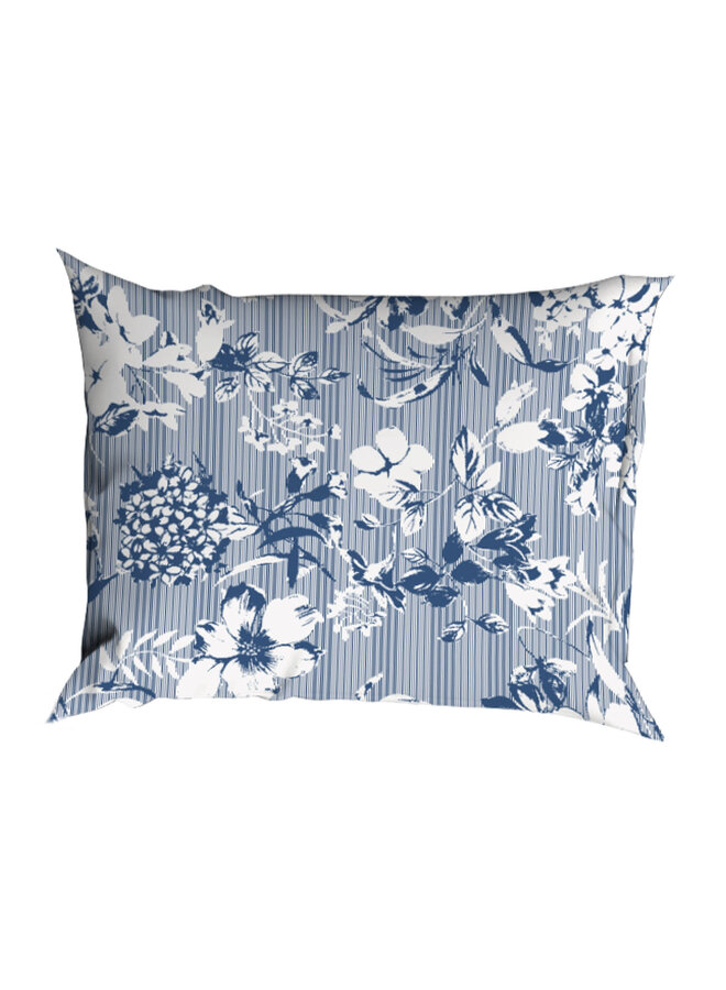 Romanette Dekbedovertrek Victorine Blauw - Katoen