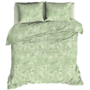 Romanette Dekbedovertrek Victorine Groen - Katoen