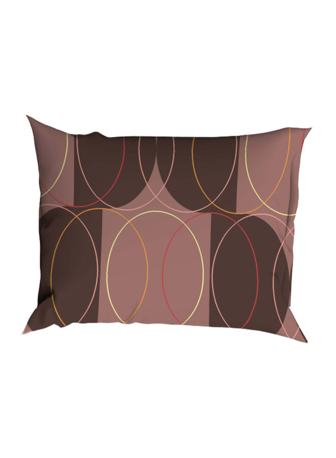 Romanette Dekbedovertrek Swing Chocomat - Katoen