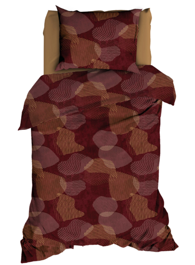 Romanette Dekbedovertrek Bionic Magenta - Katoensatijn