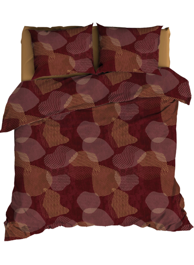 Romanette Dekbedovertrek Bionic Magenta - Katoensatijn