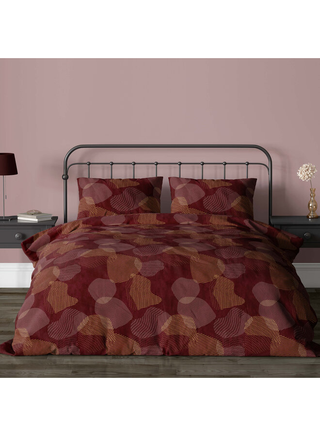 Romanette Dekbedovertrek Bionic Magenta - Katoensatijn