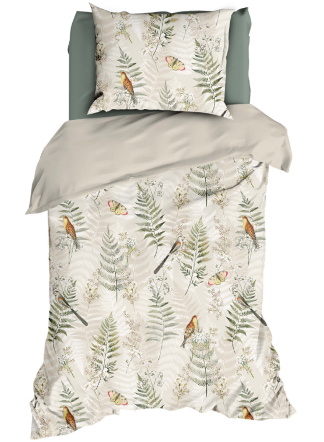 Romanette Dekbedovertrek Idyllic Multi - Katoensatijn