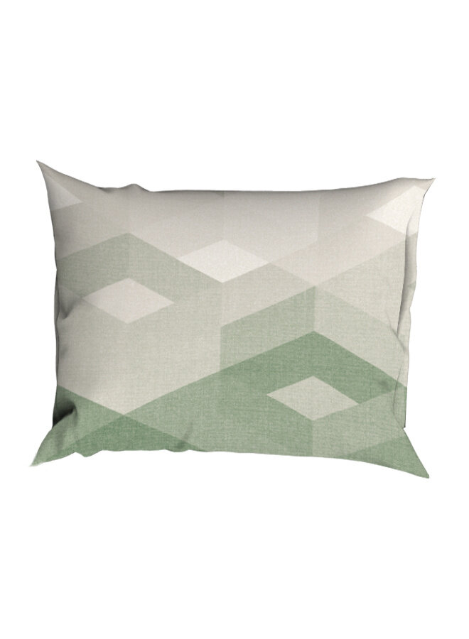 Satin d'Or Dekbedovertrek Kiton Jade/Forestgreen - Katoensatijn