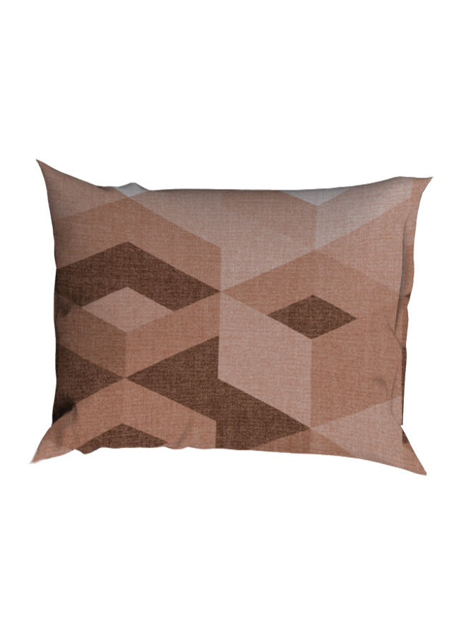 Romanette Dekbedovertrek Kiton Grijs/Mokka - Katoensatijn