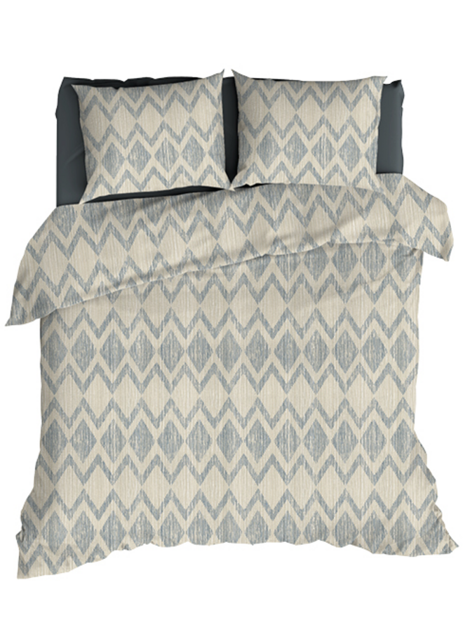 Dekbedovertrek Mazzini Antraciet - Katoen PL1