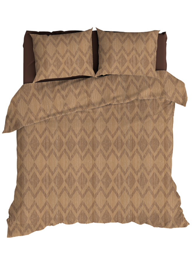Dekbedovertrek Mazzini Camel - Katoen PL1