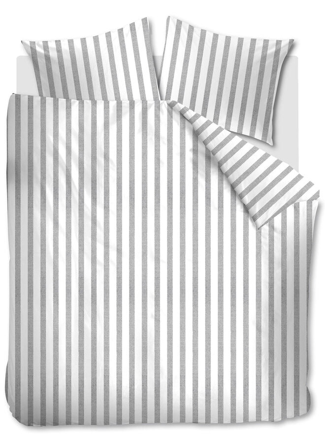 Ambiante Dekbedovertrek Ally Grijs - Katoen