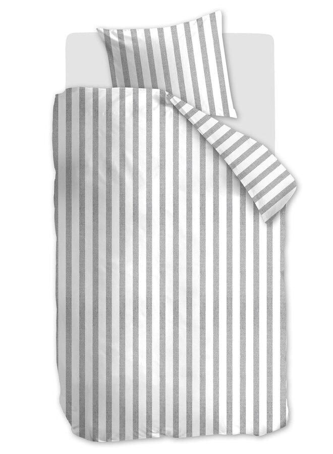 Ambiante Dekbedovertrek Ally Grijs - Katoen