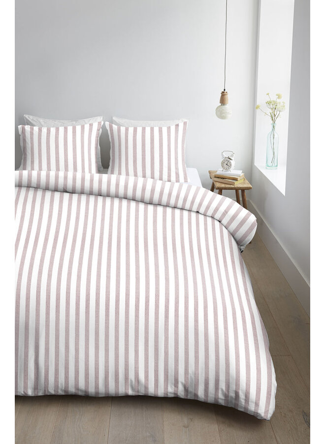 Ambiante Dekbedovertrek Ally Roze - Katoen