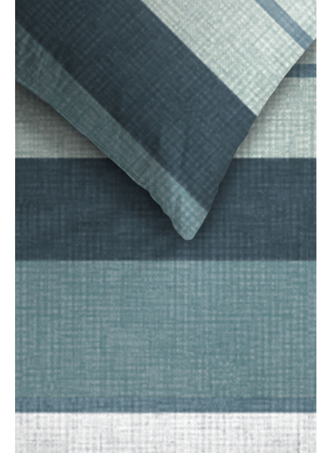 Ambiante Dekbedovertrek Dani Blauw - Katoen