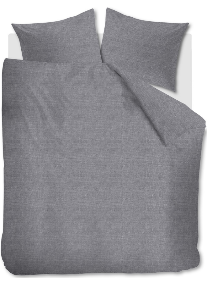 Dekbedovertrek Edo Antraciet - Katoen PL1