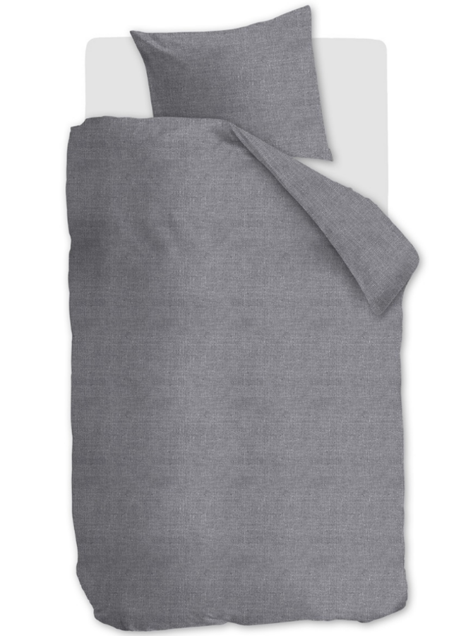 Ambiante Dekbedovertrek Edo Antraciet - Katoen