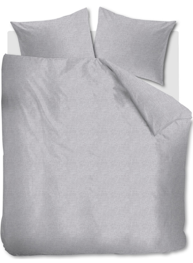 Ambiante Dekbedovertrek Edo Grijs - Katoen