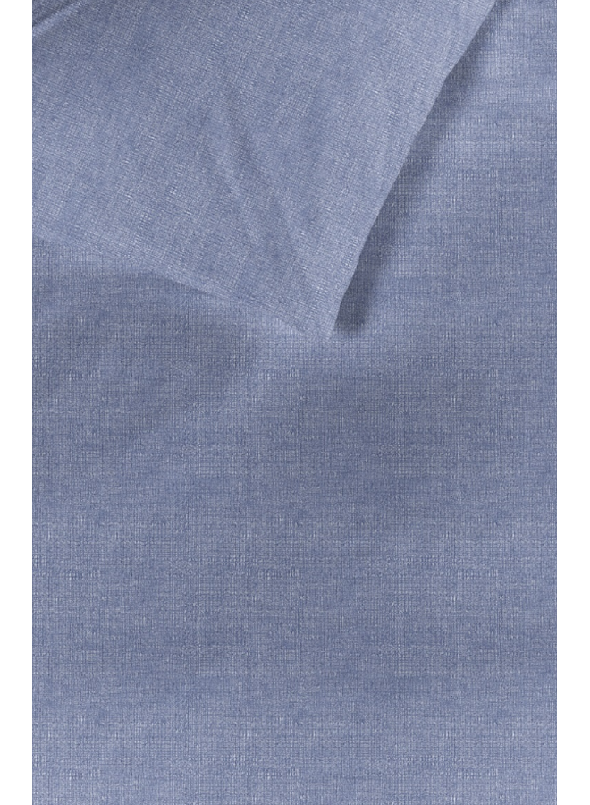 Ambiante Dekbedovertrek Edo Blauw - Katoen