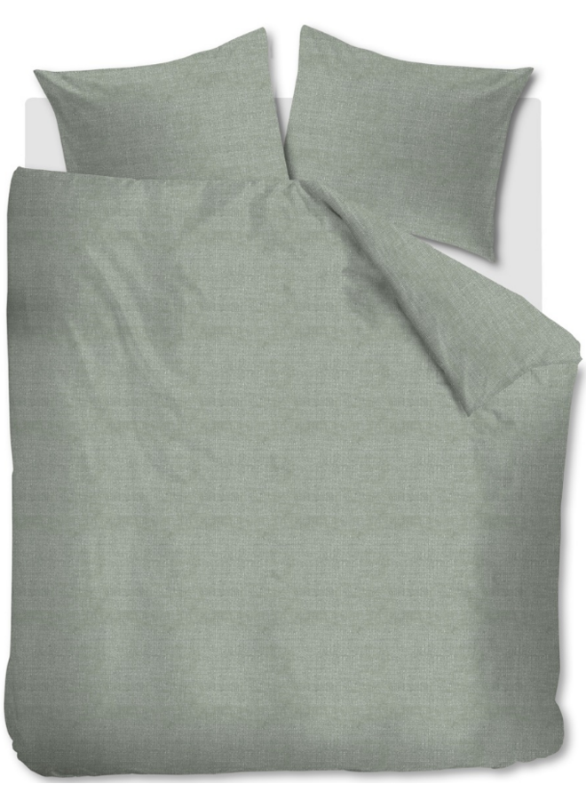 Dekbedovertrek Edo Groen - Katoen PL1